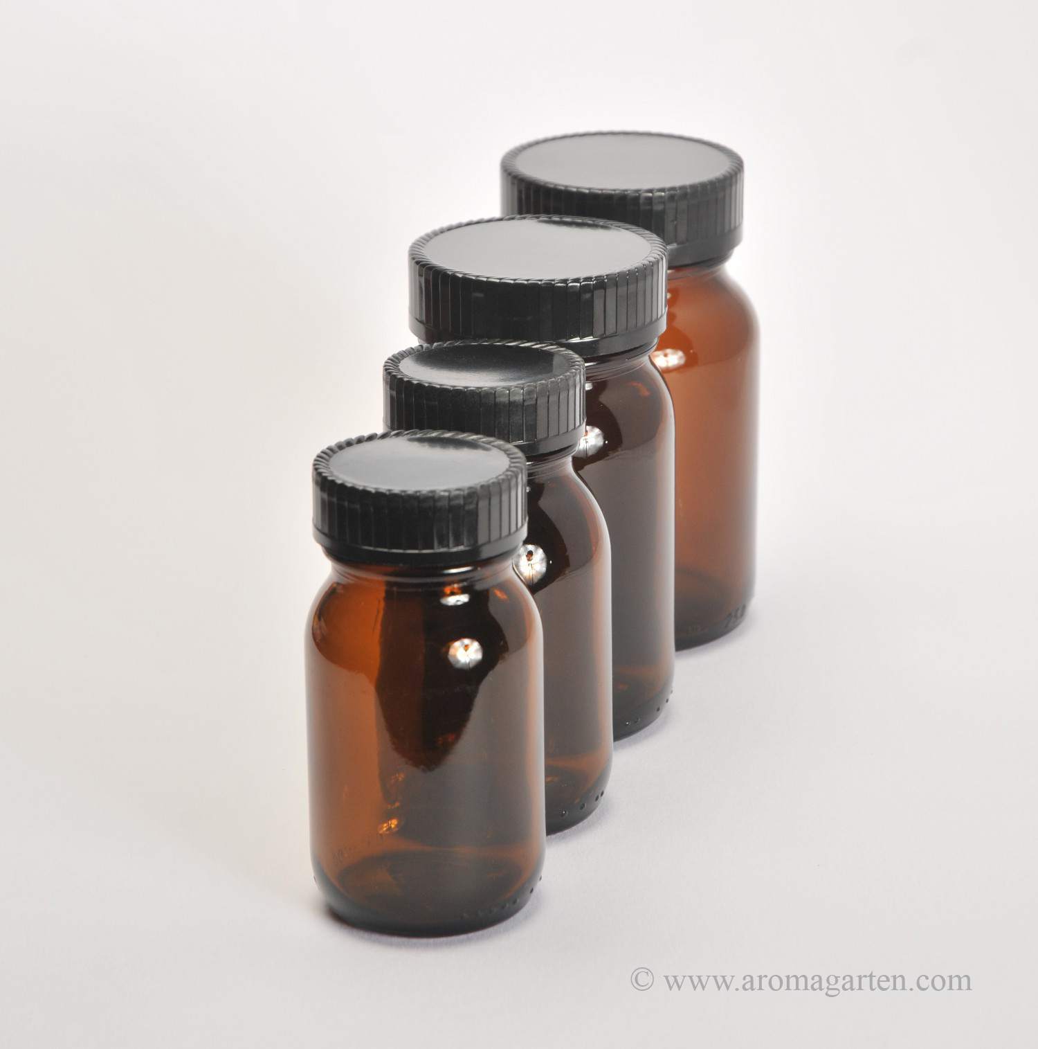 Braunes Vorratsglas Weithals 250 ml