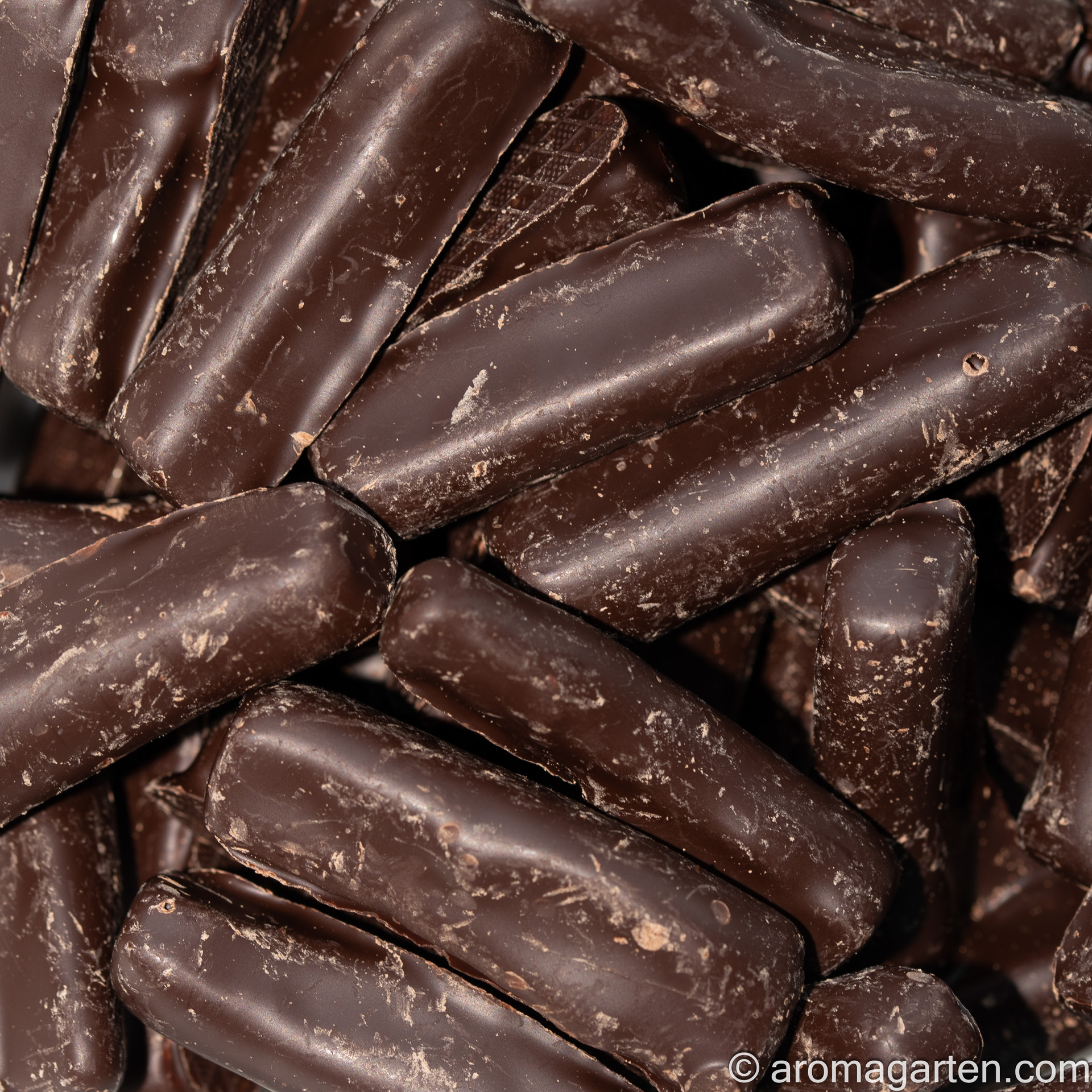 Ingwerstäbchen in Zartbitterschokolade