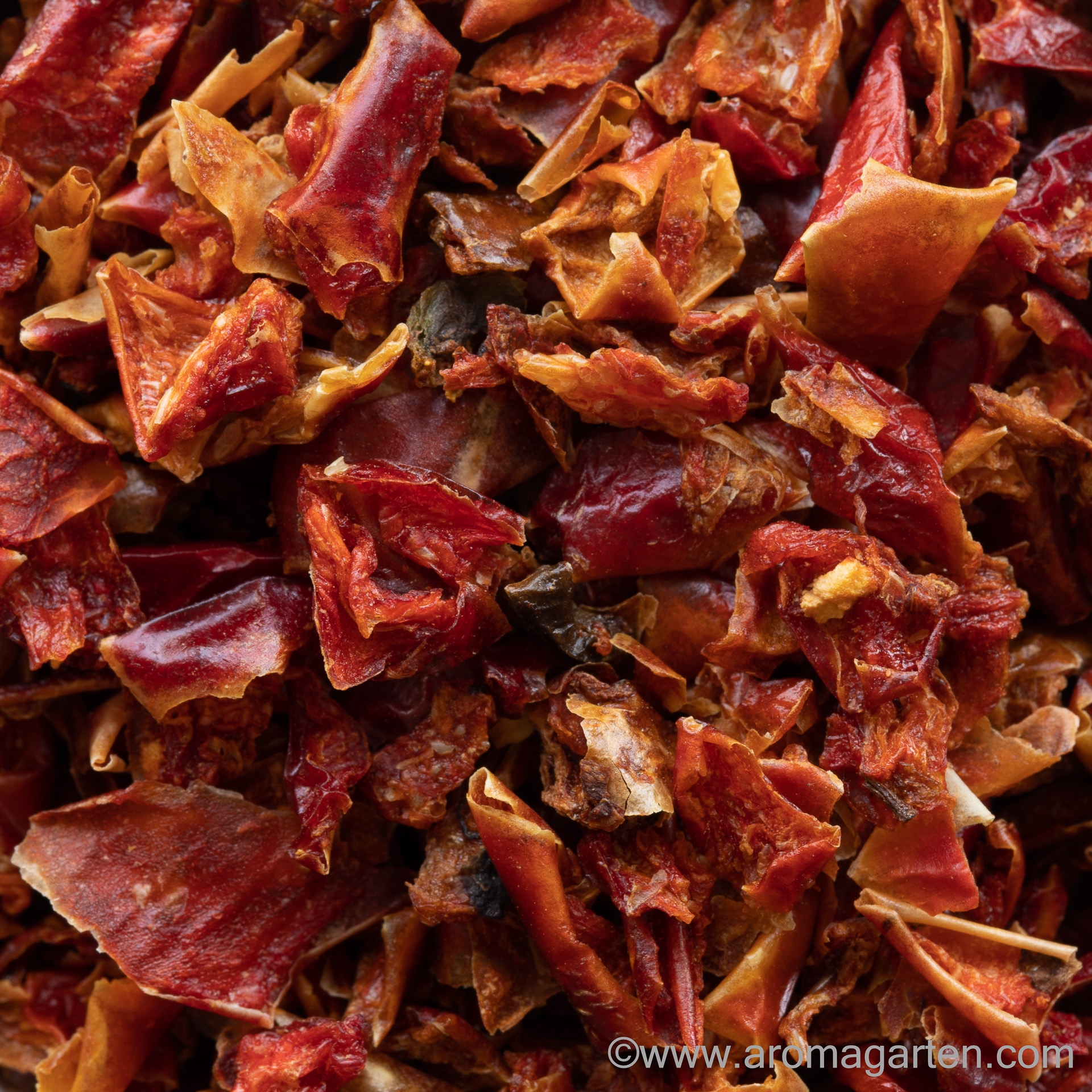 Paprika, Paprikaflocken, rot