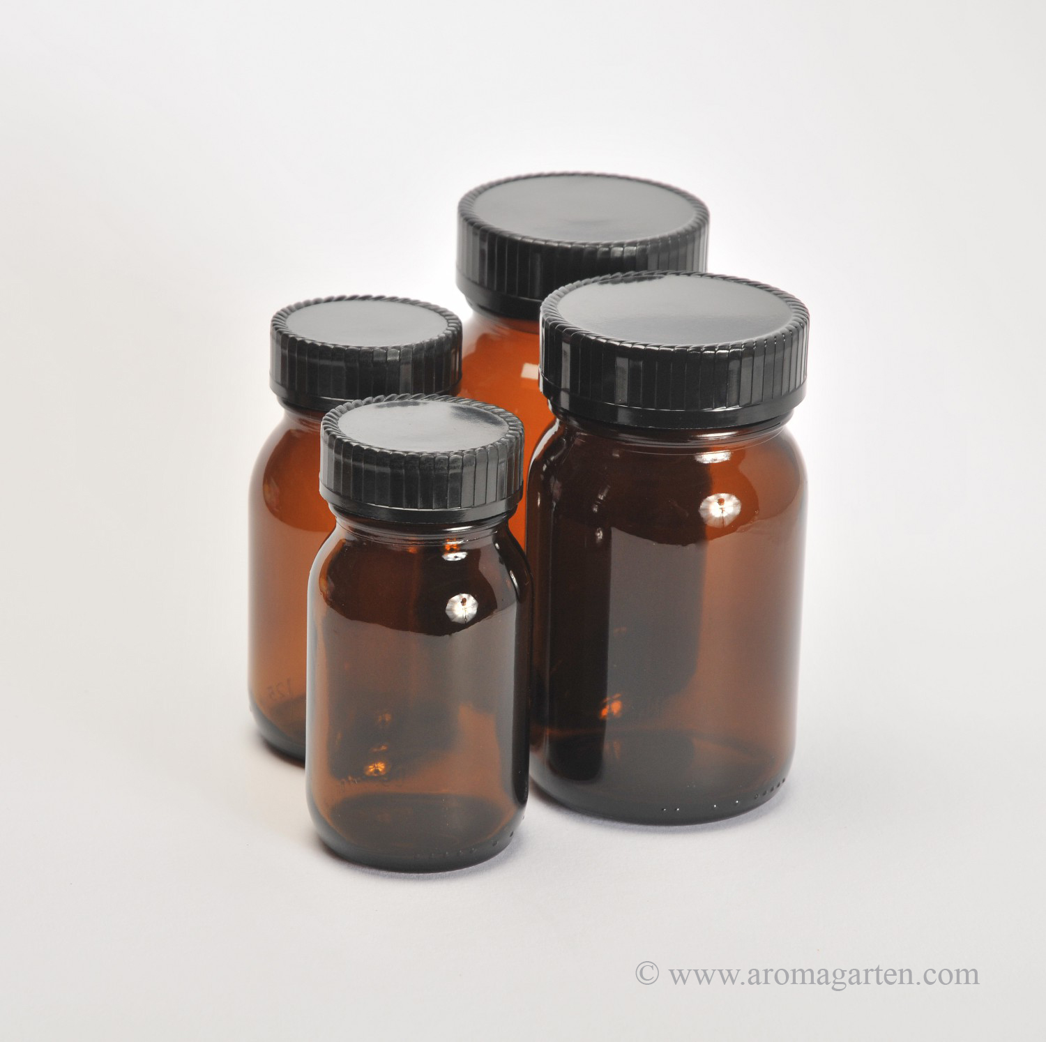 Braunes Vorratsglas Weithals 250 ml