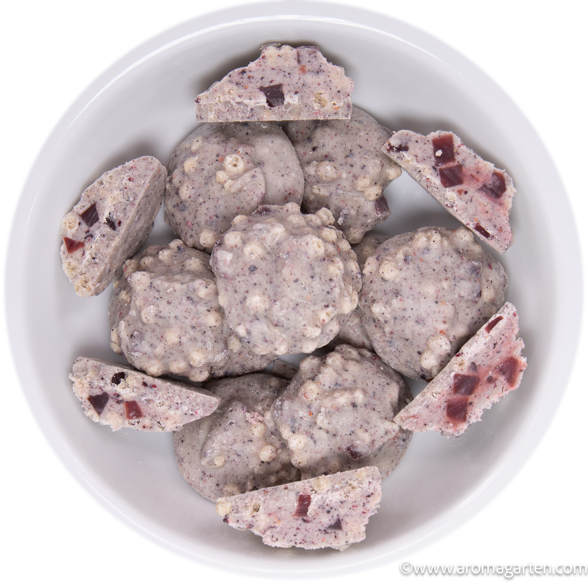 Blaubeer Schoko Crispy Cluster