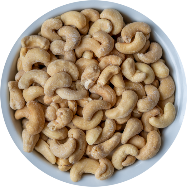 Cashewkerne, geröstet und gesalzen